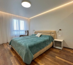 Апартаменты с двуспальной кроватью с балконом в Golden Sun