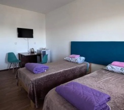 Семейный номер Superior с балконом и с красивым видом из окна в Акварель