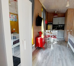 Двухместный номер с балконом в Manzerok house
