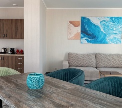 Трехкомнатные Апартаменты с террасой и видом на море в Grand hotel Anapa