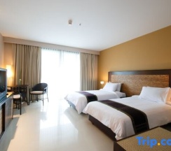 Одноместный номер Deluxe двуспальная кровать в Tara Mantra Cha Am Resort