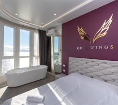 Апартаменты с боковым или прямым видом на море (2 комнаты) в Gold wings