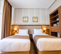 Двухместный номер Deluxe 2 отдельные кровати в City park hotel