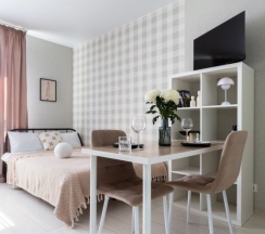 Четырёхместные апартаменты Classic с красивым видом из окна в Квартира в Центре Jet Apartments 2