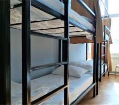 Нижнее место в общем 8ми местном номере №410 в Bla Bla Hostel