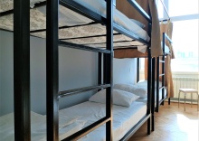 Нижнее место в общем 8ми местном номере №410 в Bla Bla Hostel
