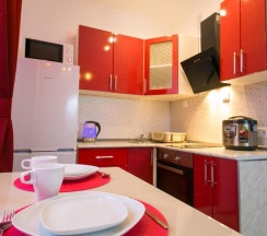 2-комнатные апартаменты люкс с 1 двуспальной кроватью в Holiday Village Moscow