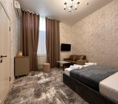 Номер стандарт с 1 двуспальной кроватью в Сова