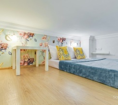 Двухуровневая студия  стандарт четырехместая в Sokroma Фонтанный дом