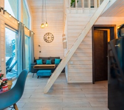 №10 BarnHouse 50m2 с кондиционером и закрытой территорией (оснащение дома см. Подробнее)) в Les holidays