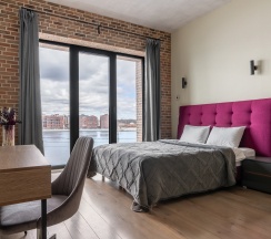 Deluxe студия с видом на реку в Sv Loft Apart