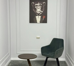 Двухместный люкс с красивым видом из окна двуспальная кровать в Karibi