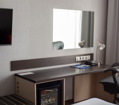 Бизнес с двуспальной кроватью в Elements Perm Hotel 4