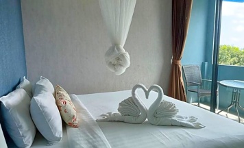 Двухместный номер Deluxe двуспальная кровать в Sino Maison Hotel