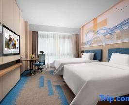 Двухместный номер Deluxe 2 отдельные кровати в Hampton by Hilton Nanning Xingning