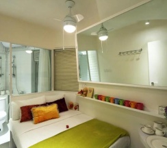 Двухместный номер Mini Apple двуспальная кровать в Apple Inn (Causeway Bay)