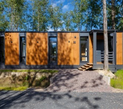 VIP Коттедж Семейный с 1 спальней и купелью в Black Village Family