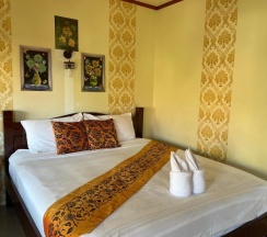 Двухместный номер Standard с видом на сад двуспальная кровать в Starlight Haad Rin Resort