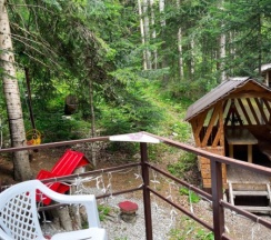 Трехместный гостевой домик "Романтика" 25 кв. м. в Архыз шале хаус