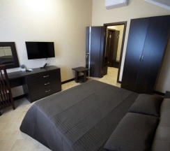 Четырёхместный люкс Мансарда с видом на горы в Елена