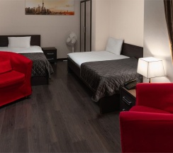 Номер стандарт с двумя раздельными кроватями в Travel Passage