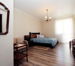 Стандартный номер (с балконом) Широкая двуспальная кровать + доп.место в Garden House