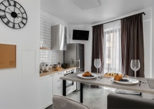 Silver 3х местные премиум апартаменты в "Савеловский-Сити" (14 этаж) в Smart Lofts Moscow