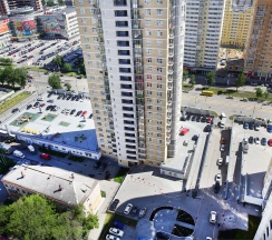 Однокомнатные апартаменты у метро 17 этаж (106) в Rooms-ekb