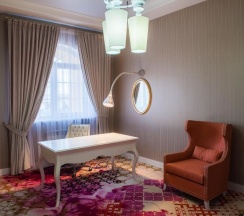 Люкс Presidential с красивым видом из окна в The One Hotel Astana