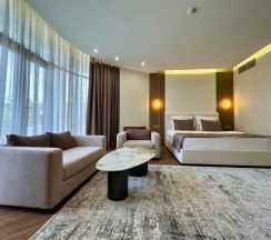 Двухместный люкс Executive с балконом двуспальная кровать в Donatello