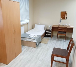 Номер стандарт с 2 односпальными кроватями в Smart Hotel KDO Тюмень
