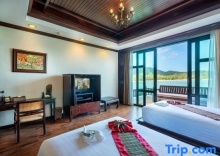 Двухместный люкс Deluxe двуспальная кровать в Racha Kiri Resort and Spa Khanom