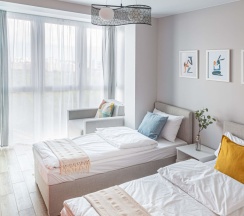 Студия Economy Class с видом на город в Гостевой дом Easy Coliving Nordy Homes