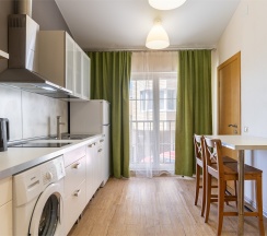 Апартаменты Люкс (Однокомнатный 2-х местный номер c кухней без балкона) в Odeon