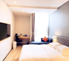 Двухместный номер Standard двуспальная кровать в Holiday Inn Express Jinan Exhibition Center by IHG