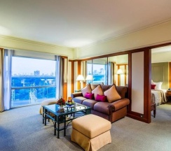Одноместный полулюкс 2 отдельные кровати в Bangkok Palace Hotel