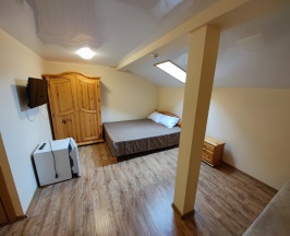 Двухместный номер Classic Мансарда двуспальная кровать в Березка