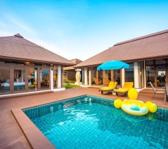 Двухместная вилла Presidential 2 отдельные кровати в Dhevan Dara Resort & Spa
