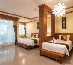 Двухместный номер Deluxe двуспальная кровать в Baan Sailom Resort