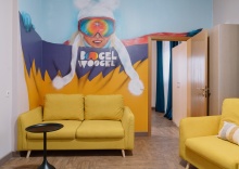 Номер полулюкс с 1 двуспальной кроватью в Boogel Woogel bar&hotel