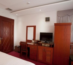 Одноместный номер Deluxe двуспальная кровать в Van Ha Hotel