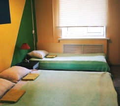 Трёхместный номер Economy (общая ванная комната) в Like Hostel
