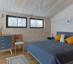 Коттедж Куско с панорамной баней для 6-ти гостей в Rodioncevo Eco Village