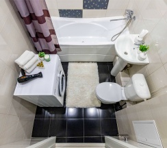 Апартаменты для двоих на Белинского, 30 в винных тонах (62) в Степаненков