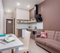 Улучшенные апартаменты с кроватью King-size в Tulip hotel apartments