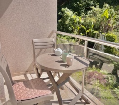 206 Студия с двуспальной кроватью с балконом в Курортная жизнь