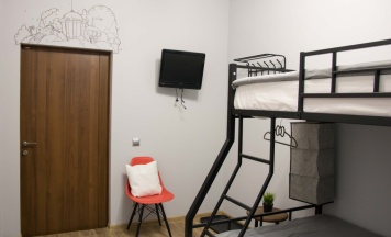 Двухместный номер Economy с видом на город двуспальная кровать в Club 1723