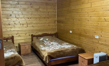 Двухместный номер Standard с балконом и с красивым видом из окна двуспальная кровать в Чегет