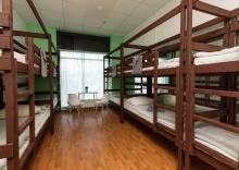 Кровать в общем номере в Hostel my friends