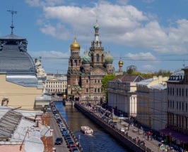 Стандарт без удобств с видом на Спас-на-Крови в У Дома Книги